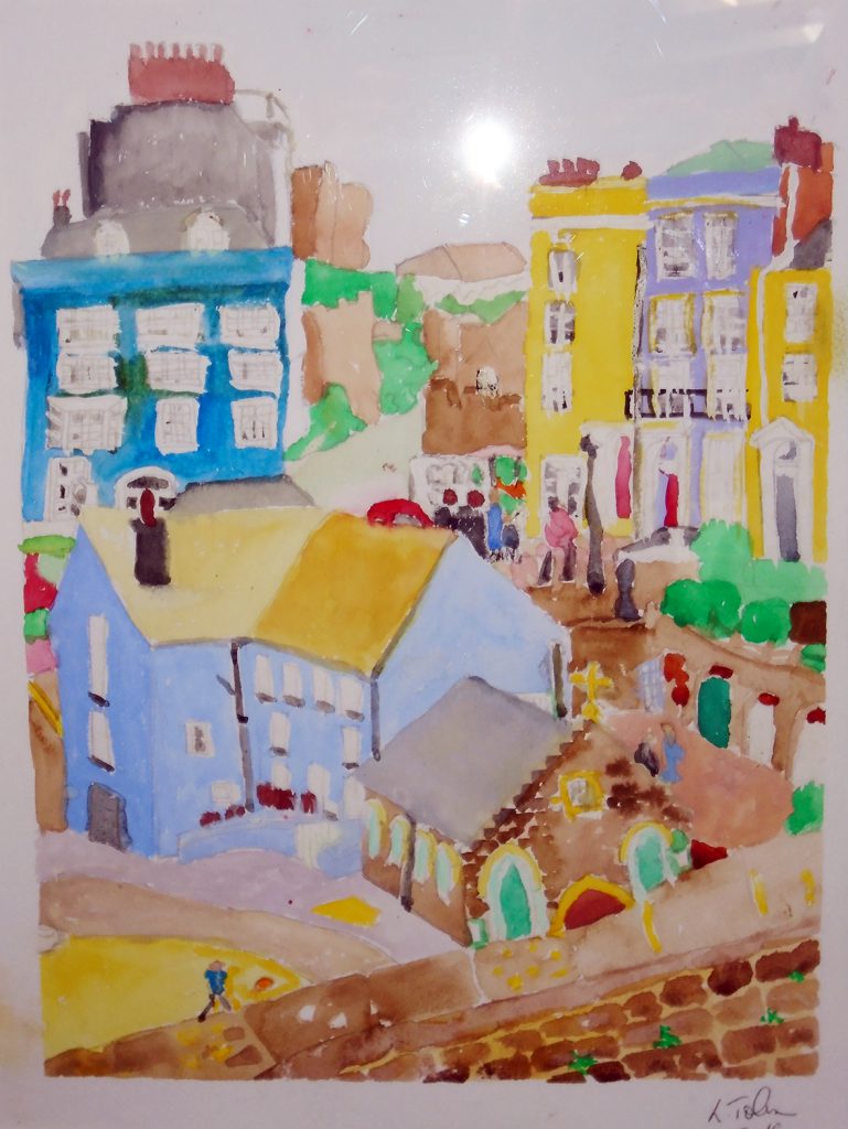 Tenby Harbour Watercolour 54x44 £135